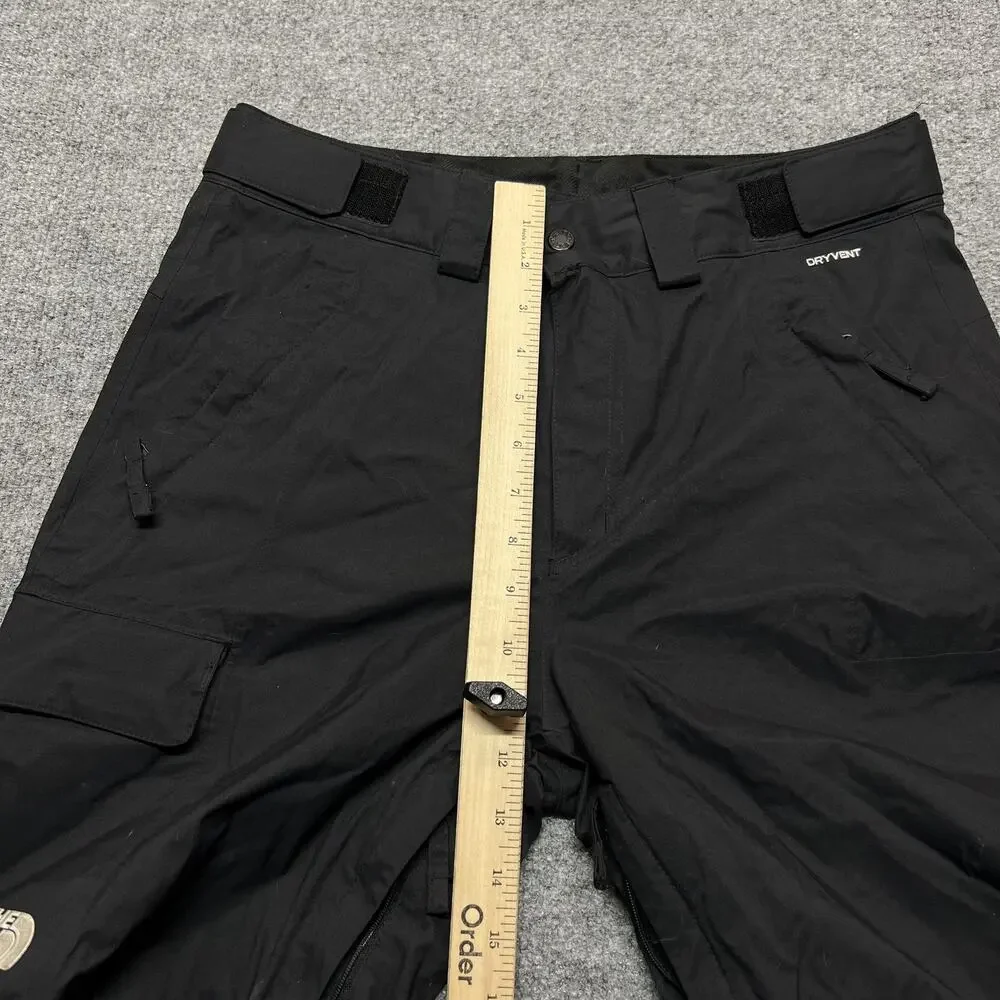 The North Face DryVent Snow Pants Mens Small Short Black Ski Waterproof